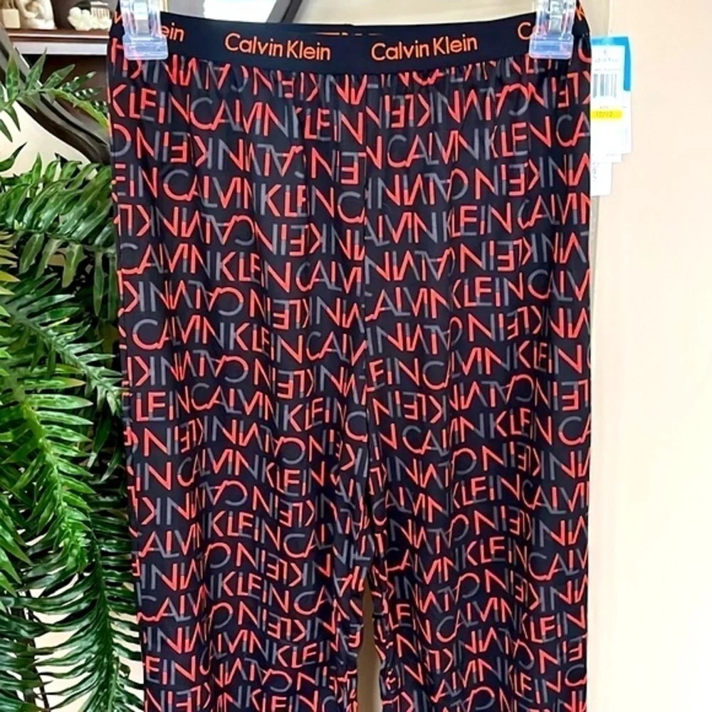Brand New Calvin Klein Sleep Pants Flame Resistant Stretch Waist Pajama Bottom